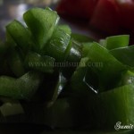 Chopped Green Capsicum